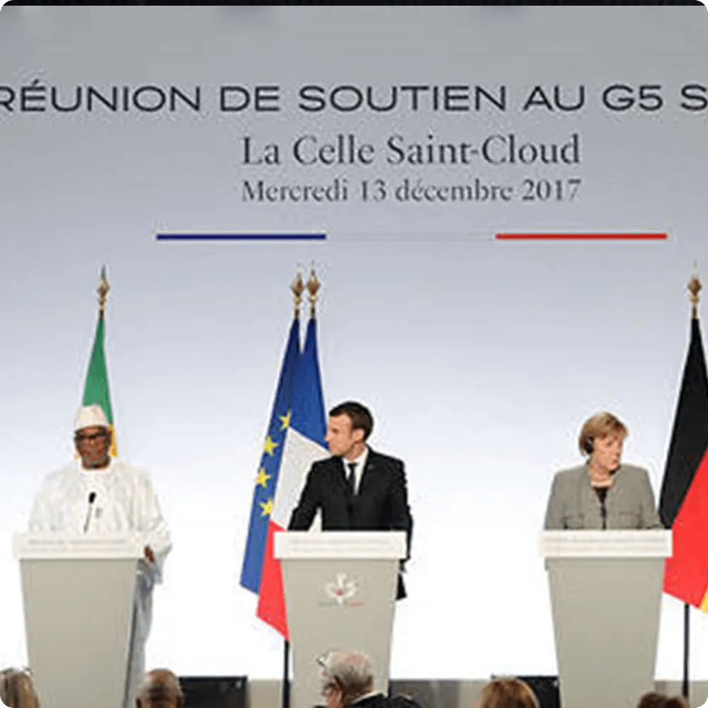 Interprétation simultanée - Réunion de soutien au G5 Sahel - La Celle de Saint-Cloud